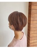 ナチュラル×ショートボブ