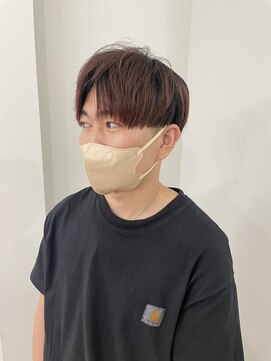 エンドリンク(endlink) センターパート×レッドブラウン