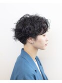 刈り上げ#豊橋#ハンサムショート#パーマ#簡単スタイリング#豊川