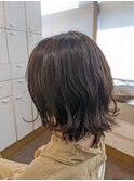 脱白髪染めハイライト、髪質改善カラー