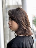 大人可愛い20代30代40代アッシュカラーイメチェン似合わせカット