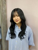 ガルボヘアー 名古屋栄店(garbo hair)&nbsp;#名古屋#栄#プルエクステ#ロング#黒髪#10代#20代#ナチュラル