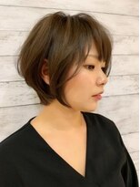 ヘアアンドアイラッシュ ココアンジェ くりえいと宗像店(Coco Ange)&nbsp;大人ショートボブ