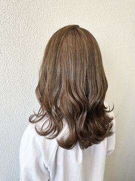 ヘア カンパニー トワ 千葉店(TOWA) ブリーチなし！くすみグレージュ