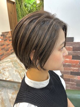 リノナ(Linona) ★前髪 カット インナーカラー髪質改善ハイライトグレーベージュ