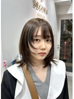 デコラソラン 本川越(DECORA SORAN)&nbsp;ミディアムウルフ◎フェイスレイヤー