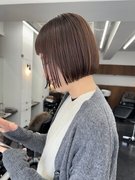 シベルバレー 横浜(sibell) *ショートボブ/切りっぱなし/ミニボブ/お洒落