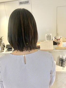 アイニティ 江坂(Inity) ブリーチなし　白髪ぼかし　江坂