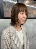 大人可愛い/レイヤーカット/顔周りカット