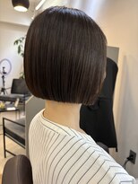 ジエクト ヴィシア(The Ect VIXIA)&nbsp;ボブ　縮毛ボブ　地毛風ストレート　まとまるボブ　簡単セット