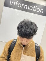 ヘアサロン アウラ(hair salon aura) シャドウパーマフェザーパーマカルマパーマニュアンスパーマ