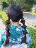 【別所指名限定】ヘアセット￥3300　※和装、和髪不可