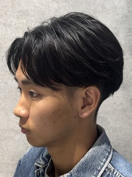 ブラック 渋谷 2nd(BLUCK) ニュアンスパーマフェザーパーマ毛流れパーマ