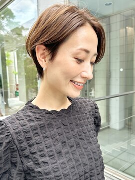 ビュートリアム 南青山(BEAUTRIUM) 前髪なしショート/ハンサムショート/ショートヘア/30代40代50代