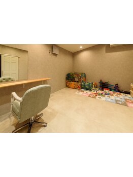 家事や育児に忙しいママさんを応援！個室があるのでゆったり過ごせます☆