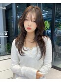 小顔レイヤーカットミディアムレイヤーレイヤーロング【日本橋】
