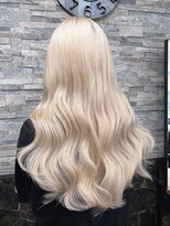 アンククロス 青山店(ANKH CROSS)&nbsp;ホワイトブロンド/エクステ/レイヤーカット