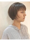 柔らかショートボブ