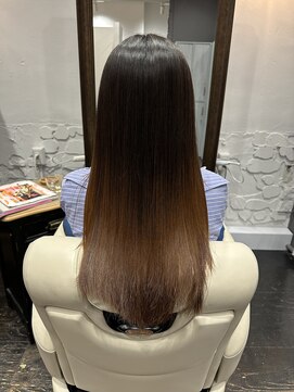 アルコイリスバイドールヘアー(ARCOIRIS by Dollhair) 酸性ストレート髪質改善縮毛矯正トリートメントサラ艶髪