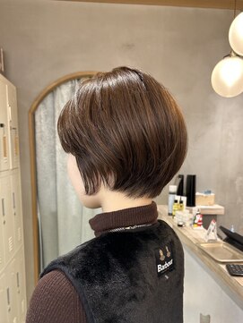 ロンドクロエ 横浜(Lond Chloe) ★伸ばしかけの方におすすめ!襟足すっきり丸みショートボブ!