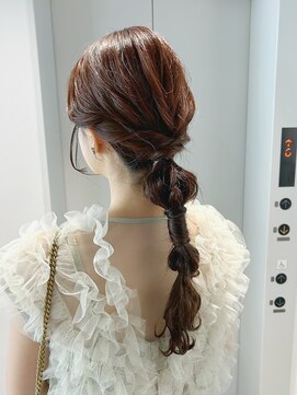 トリッカ シブヤ(TRICCA SHIBUYA) ヘアセット/編みおろし/結婚式/お呼ばれ