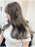 #ブリーチなしダブルカラー＃グレージュ＃ブラウン＃ベージュ