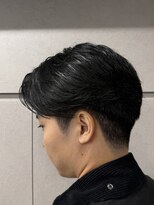 ニコ トウキョウ ロジック(nico TOKYO Logic)&nbsp;メンズセンターパートニュアンスパーマアップバング