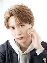 オーシャントーキョー 心斎橋(OCEAN TOKYO WEST)&nbsp;シースルーセンターパートツーブロックラウンドマッシュウルフ