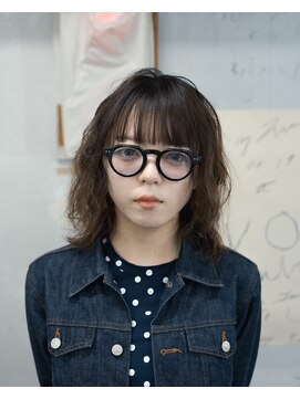 マーシー(MAAAAAC) 【MAAAAAC】ミディアムカーリーボブ