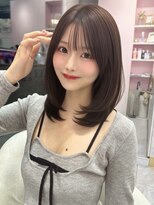 アディション 新宿(ADITION) レイヤー×似合わせベージュカラーで垢抜け髪×髪質改善/新宿n