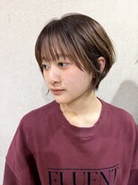 ミクマル(micmal) 20代30代40代小顔ひし形似合わせショート前下がりショートボブ