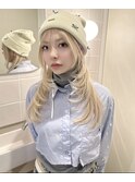 ハイトーンレイヤー (ピンクカラー/Wカラー/ボブ)