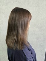 レエラ(LeLa)&nbsp;髪質改善カラーで《オリーブベージュ》に