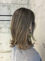 プラスシー(+C) 大人の素敵な地毛にハイライト!福岡ハイライト/福岡白髪ぼかし