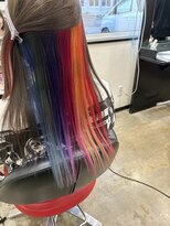 アリエーテ(ariete)&nbsp;インナーカラー×レインボーカラー