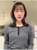 酸性ストレート/縮毛矯正/ボブ/ミディアム/切りっぱなし/横浜