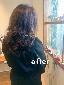 小さな美容室 ハナ(hana) 金髪からの大胆変化！！