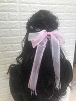 モードケイズ 松原店(MODE K's)&nbsp;編み込みリボンハーフアップ