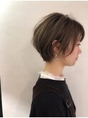 【津賀雅也】横顔美人な大人ショートヘア 小顔