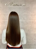 ナチュラル 郡山店(Natural) 艶髪ストレート☆髪質改善ロイヤルトリートメントで美髪