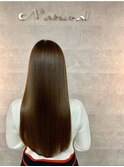 艶髪ストレート☆髪質改善ロイヤルトリートメントで美髪