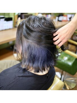 ナウアンドゼン(Now&Then) インナーブルーカラー♪