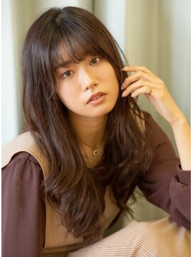 ゴート(GOAT) 【南一路】ツヤ感 シースルーバング/フリンジウェーブ/10代/20代