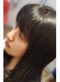 髪質改善サロンＵｍｏｒｅ　前髪ナチュラルストレート