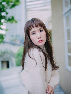 美容室チック 大島店(chic) マッシュバング×大人キレイなロング［大島/大島駅］