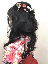 キスミー プラス(Kiss me +)&nbsp;袴の着付け+ハーフアップ