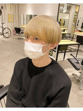 ノラ シブヤ(NORA) ブリーチ1回で出来るハイトーンベージュ