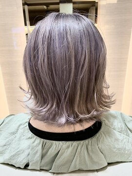 ニフティ(NIFTY) パープルシルバー/黒髪卒業/ダブルカラー/熊本/上通