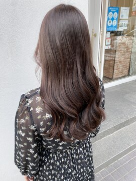 ポンテロッソ 荒江店(ponte rosso) ミルキーブラウン 艶髪 春カラー 暖色系カラー ニュアンスカラー