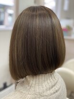 シャルム(Charme)&nbsp;前下がりボブ/ハイライトグレージュ